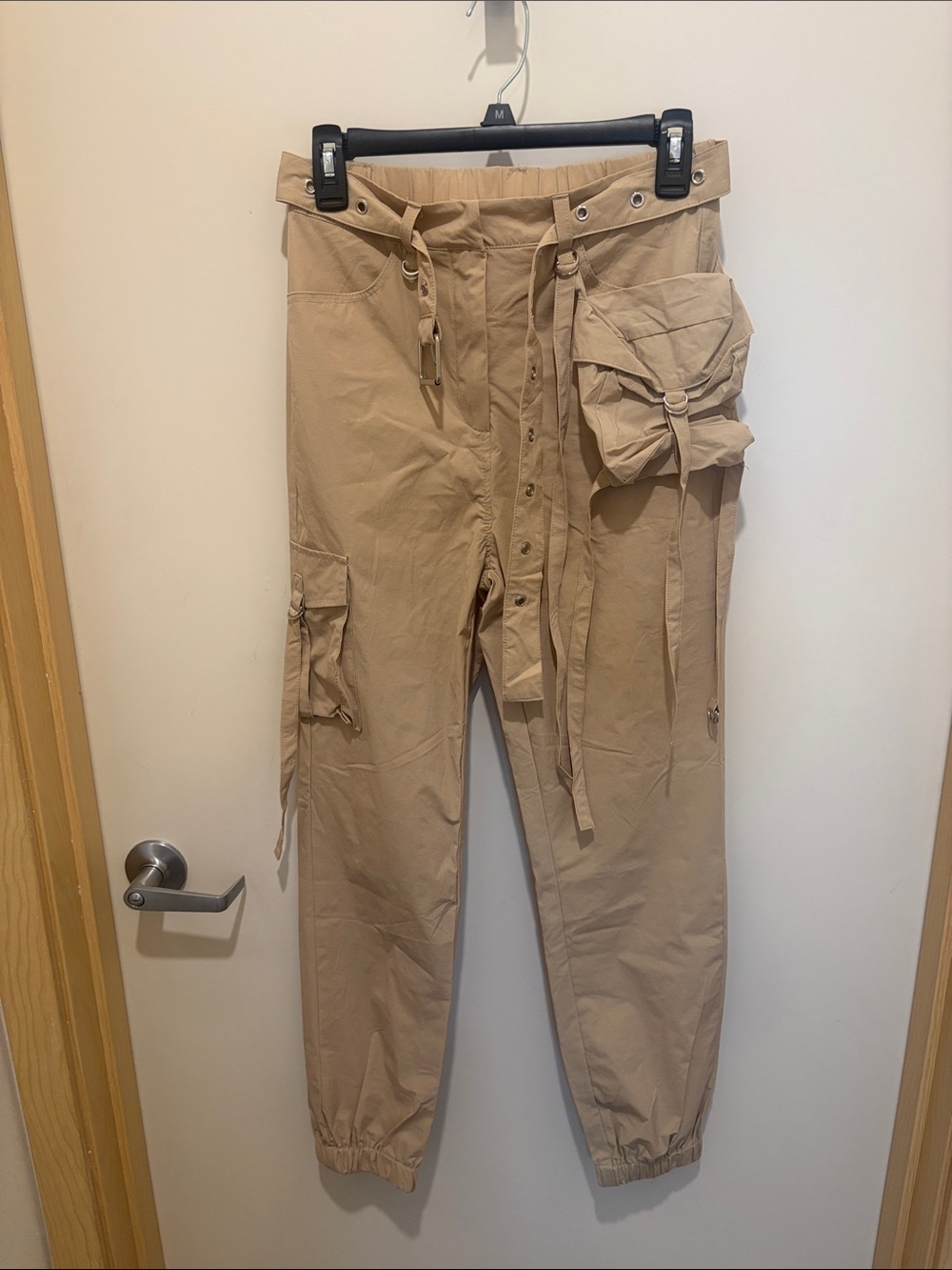 Fashion Nova Cargo Jogger Pants with Utility Pocket
